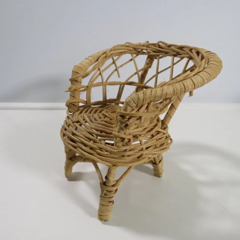 Wicker Chair 4 1/4